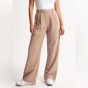 Abercrombie & Fitch Curve Love A&F Sloane Tailored Pant